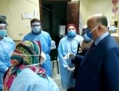 محافظ القاهرة يتفقد مستشفى منشية البكرى لمتابعة توافر المستلزمات الطبية