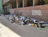 أهالى شارع البلسم بالمطرية يشكون تراكم القمامة و يطالبون برفعها 