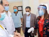 محافظ دمياط تتفقد مستشفيى الحميات والصدر لمتابعة إجراءات التعامل مع كورونا 