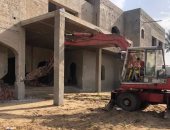 محافظ الجيزة: إزالة 16 عقارا مخالفا واتخاذ الإجراءات القانونية ضد المخالفين..صور