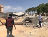 صور.. حملة للتصدى لـ11 حالة بناء مخالف في أحياء الإسكندرية