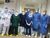 جيشنا الأبيض.. كتيبة تمريض مستشفى الباجور للحجر الصحى على خط مواجهة كورونا