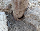 أهالى عزبة درويش منيا القمح يشكون من تهالك أعمدة الكهرباء