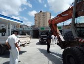 صور.. استرداد 1800 متر من أراضى الدولة في أحياء الإسكندرية