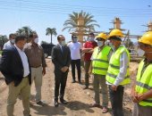 نائب محافظ سوهاج يتفقد مشروعات برنامج التنمية المحلية لصعيد مصر بجهينة