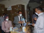 نائب محافظ المنيا يتفقد مستشفى التأمين الصحى ومخزن مديرية الصحة.. صور