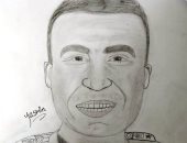 "ياسمين" ترسم أبطال "البرث" وتتمنى مقابلة الناجين من الكمين لشكرهم