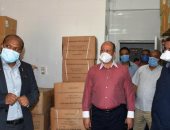 لجنة من محافظة أسوان تتفقد مستشفيات العزل وتتابع توافر المستلزمات والأوكسجين