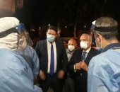 محافظ الجيزة يتفقد مستشفى أبو النمرس لمتابعة تقديم الخدمة الطبية للمرضى