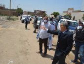 إحالة مديرى التنظيم ورئيس حى للتحقيق لتقاعسهم فى تنفيذ قرارات الإزالة بالمنيا