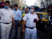 صور .. إزالة الإشغالات فى حملات مكبرة شرق الإسكندرية