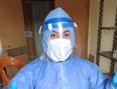 الجيش الأبيض.. مصطفى أخصائي تحاليل بـ"حجر تمي الأمديد" فى مواجهة كورونا