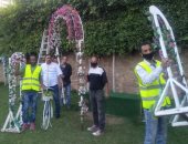 ضبط ستديو تصوير بمرسى نهرى فى الدقى ومصادرة محتوياته.. صور