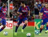 ثلاثي برشلونة مهدد بالغياب عن موقعة ليجانيس بالدوري الإسباني