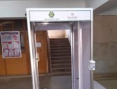 تركيب بوابة تعقيم بديوان مديرية التضامن الاجتماعى بالشرقية.. صور