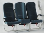تصميم مقاعد جديدة للطائرات لإجبار المسافرين على بالتباعد الاجتماعى.. صور