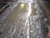 سيبها علينا.. قارىء يشتكى من غرق شارع امتداد منصور غنام بمنطقة بشتيل بالجيزة