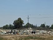 أهالى كفر الديب والعزب المجاورة بالغربية يناشدون رفع القمامة من جسر العباسى