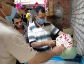 صور.. ضبط مصنع آيس كريم بدون ترخيص ولحوم مجهولة المصدر فى حملة تموينية بالمنيا