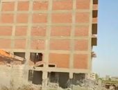 فيديو ..إزالة برج مخالف على نهر النيل بمحافظة المنيا فى 10 ثوانى 