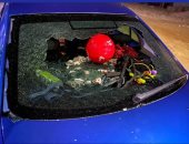 شاهد.. أيمن أشرف ظهير أيسر الأهلي يتعرض لحادث سير