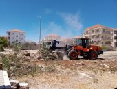 حملة لإزالة الإشغالات والتعديات فى الامتداد العمرانى برأس البر