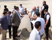 وزير الاسكان يزور رشيد لتفقد المشروعات التنموية الجديدة