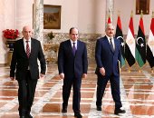 السيسى يستقبل حفتر وعقيلة صالح لبحث الأوضاع فى ليبيا