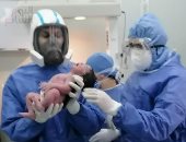 مستشفى الباجور للعزل تشهد حالة ولادة جديدة لسيدة مصابة بكورنا