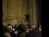 ظهور "سبايدرمان" في احتجاجات الأمريكيين ضد العنصرية.. فيديو