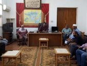 صور.. قيادات مدينة إطسا بالفيوم يكرمون رئيسهم بعد نقله إلى البحيرة