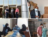 كتف فى كتف.. مبادرات وحملات أهلية تدعم المواقع الطبية بمستلزمات ومطهرات لمواجهة كورونا بأسوان.. متطوعون صيادلة وممرضون يقدمون خدمات طبية للمواطنين بمنازلهم.. ورش وتعقيم وتقديم التوعية والتثقيف الصحى للأهالى