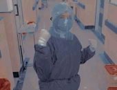 جيشنا الأبيض.. "شروق " فنية تمريض على خط مواجهة كورونا بمستشفى الباجور للعزل