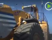 تسيير شاحنة عملاقة بتقنية الجيل الخامس فى روسيا.. فيديو