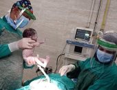 مستشفى الأقصر العام تشهد ثانى ولادة قيصرية لسيدة مصابة بكورونا.. صور