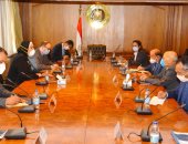 نيفين جامع تبحث مع وزير الإنتاج الحربى سبل الارتقاء بجودة وتنافسية الصناعة