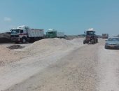 محافظ بورسعيد: طريق بطول2 كيلو يربط بين محور 30 يونيه وجنوب المنطقة الصناعية.. صور