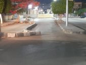 بعد مرور 8 سنوات.. فتح الشوارع المغلقة بمدينة كفر الشيخ ليلاً 