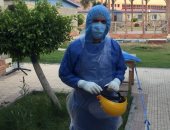 جيشنا الأبيض.. "عصام" ممرض يواجه كورونا بالحجر الصحى فى أبو قير