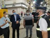 تحرير 12 محضر مخالفة حظر وغلق وتشميع محلين فى طنطا