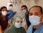 صور.. الحجر الصحى بأسوان يشهد ولادة قيصرية ناجحة لسيدة مصابة بكورونا