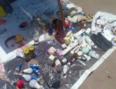 ضبط كميات من أدوية مجهولة المصدر يروج لها على أنها علاج لكورونا بالدقهلية 