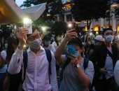 مظاهرة بالهواتف المحمولة فى هونج كونج لرفض "تسليم المجرمين" إلى بكين