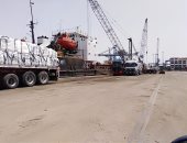شحن 3000 طن أسمنت وتدوال 25 سفينة بموانئ بورسعيد