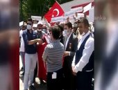 ساندوه فغدر بهم.. تظاهرات ضد أردوغان لحجبه مساعدات مالية عن أسر ساندته فى 2016 