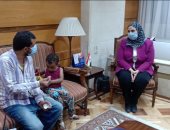 وزيرة التضامن توجه بصرف إعانة شهرية لمواطن بعد انتشار صوره على السوشيال ميديا