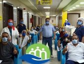 مستشفى الحجر الصحى بإسنا تعلن خروج 33 حالة بعد شفائهم من "كورونا".. صور
