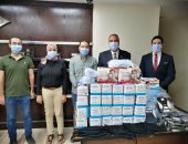 ضبط 1924 كمامة و82 صنفا دوائيا غير مسجل بإحدى سلاسل الصيدليات بأسيوط