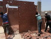 إزالة 13 حالة تعد على أراض زراعية وبناء مخالف بدمياط وتلقى 9 طلبات تصالح