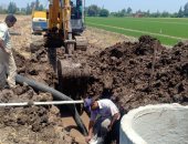 إزالة 11 حالات تعدى على أراضى زراعية وأملاك دولة بالبحيرة.. صور